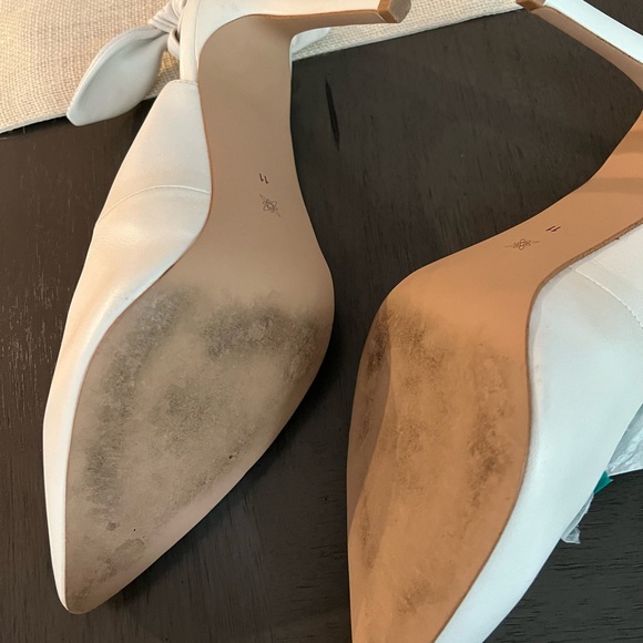 White BCBG Generation sling backs - Picture 2 of 4